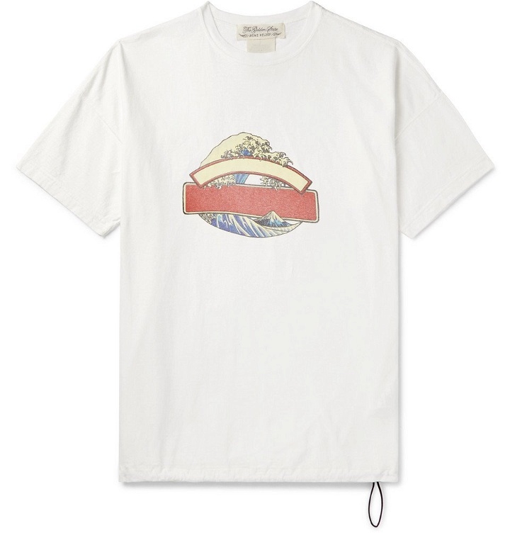 Photo: Remi Relief - Printed Cotton-Jersey T-Shirt - White
