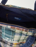 Polo Ralph Lauren - Large Patchwork Checked Cotton-Madras Duffle Bag