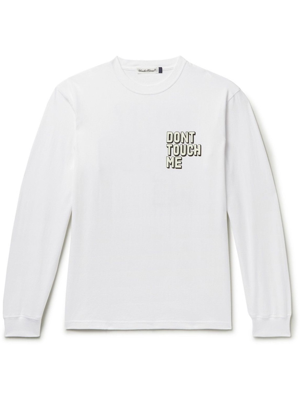 Photo: UNDERCOVER - Printed Cotton-Jersey T-Shirt - White