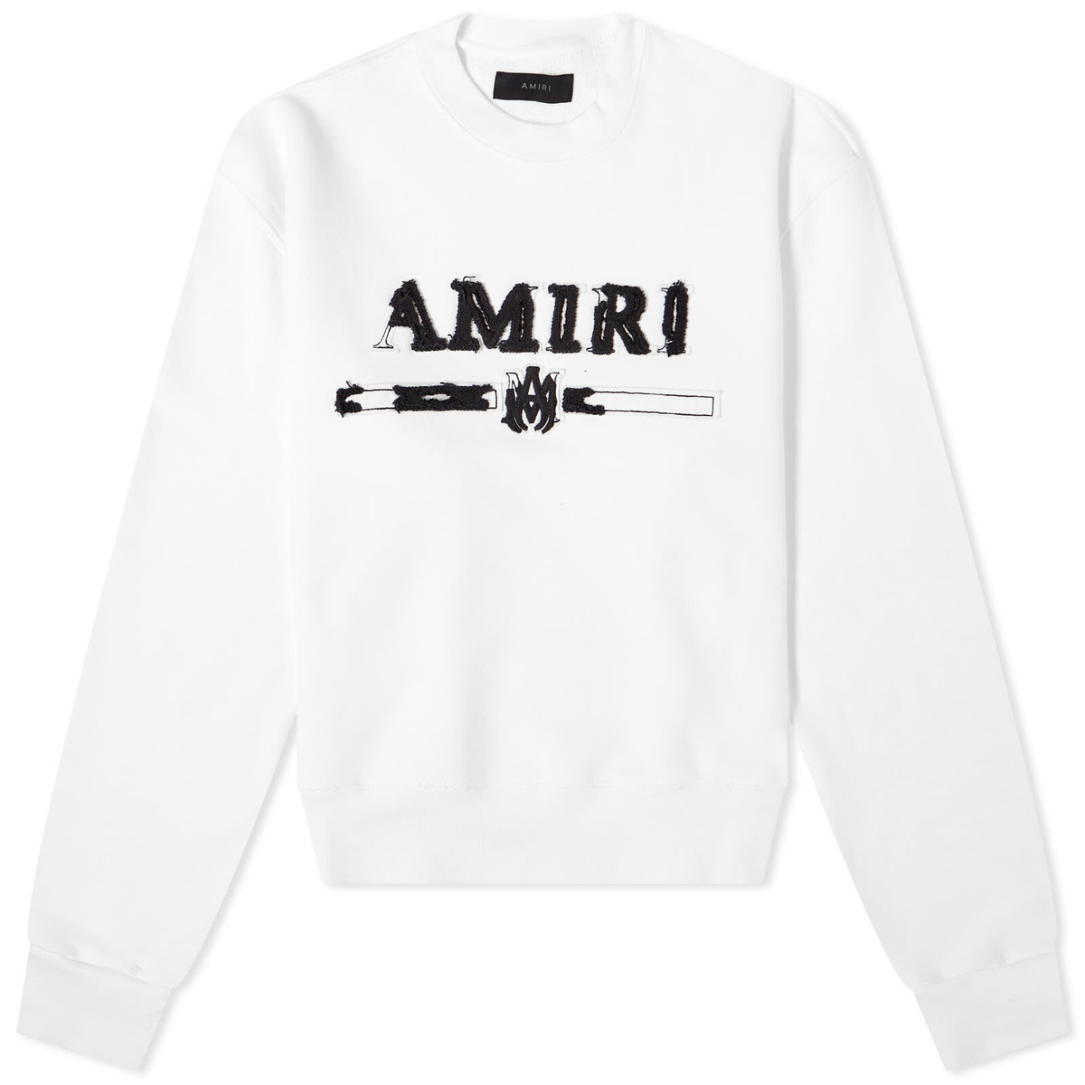 AMIRI Women's Applique Logo Sweat Pant in White Amiri