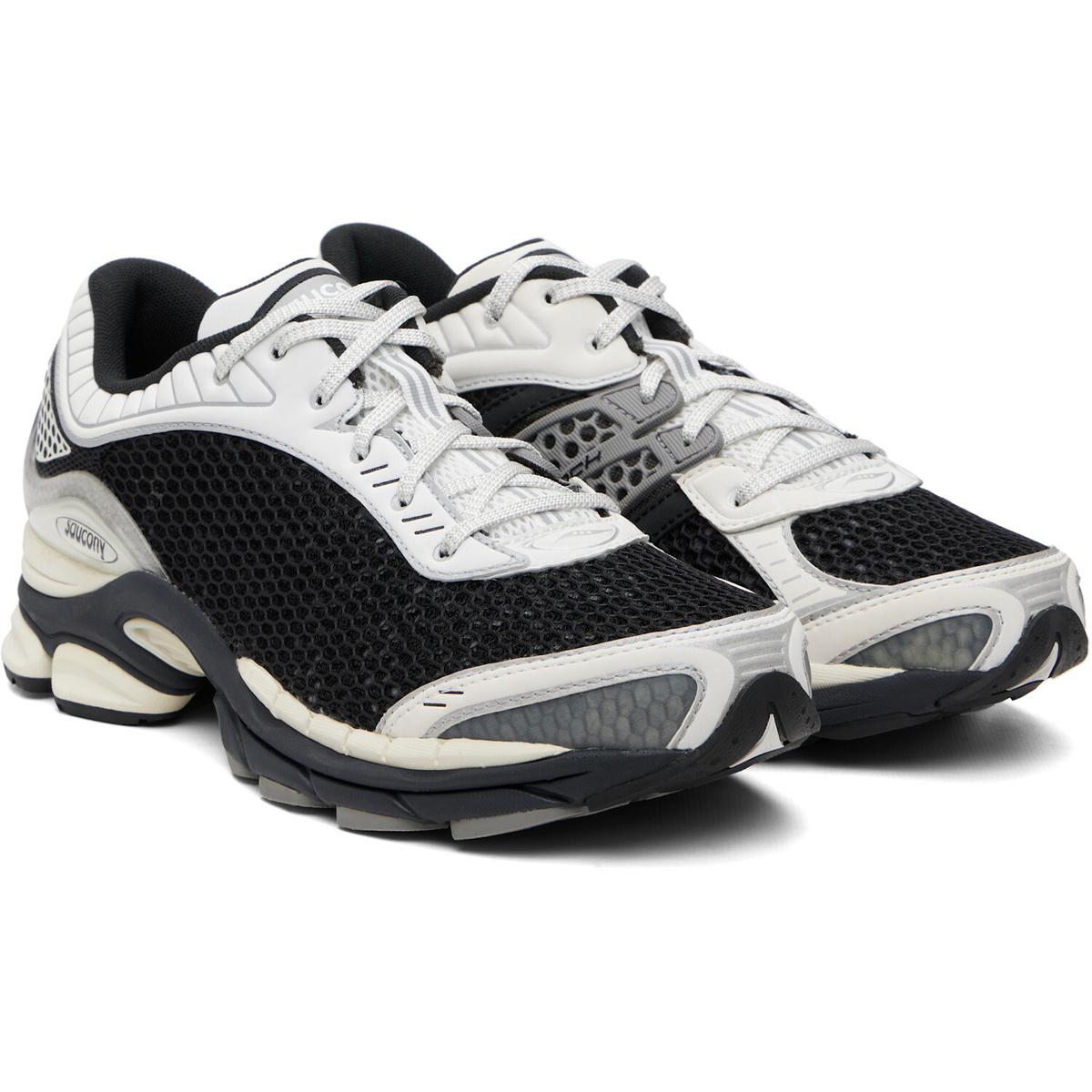 Saucony Black & White ProGrid Paramount Sneakers