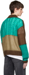 Andersson Bell Brown & Green Mateira Sweater