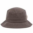 Tekla Fabrics Bucket Hat in Black Sand