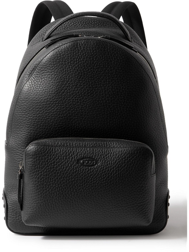 Photo: TOD'S - Full-Grain Leather Backpack - Black