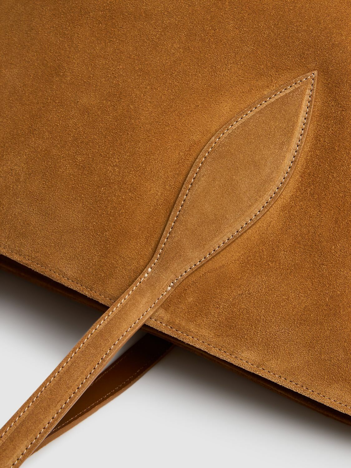 LITTLE LIFFNER Sprout Suede Tote Bag
