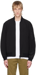 BOSS Black Water-Repellent Bomber Jacket