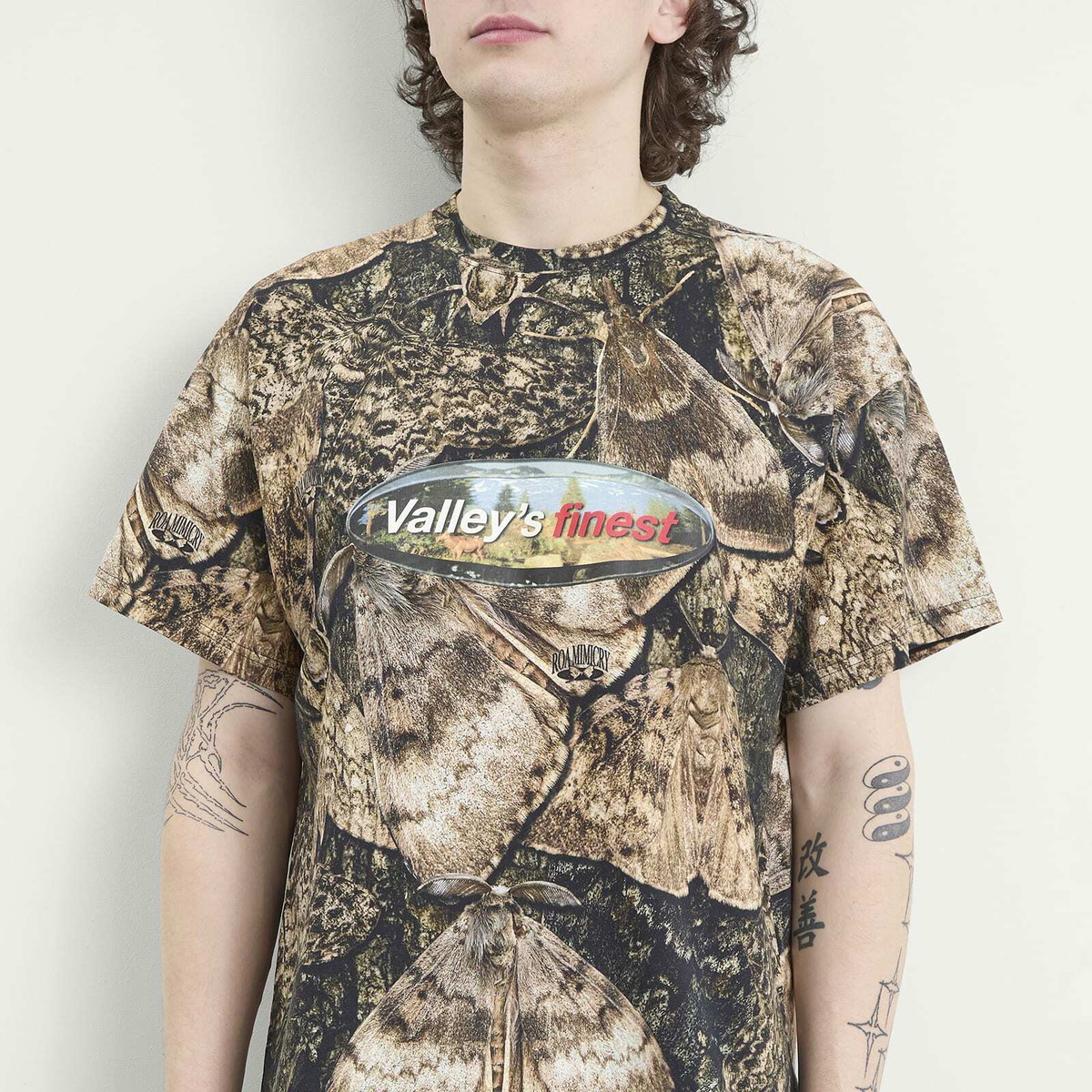 ROA Men's Senter T-Shirt in Brown