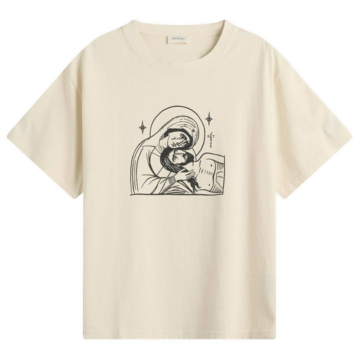 Photo: Second/Layer Men's Second Layer Baby Baggy La Piedad T-Shirt in White