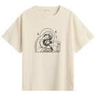 Second/Layer Men's Second Layer Baby Baggy La Piedad T-Shirt in White