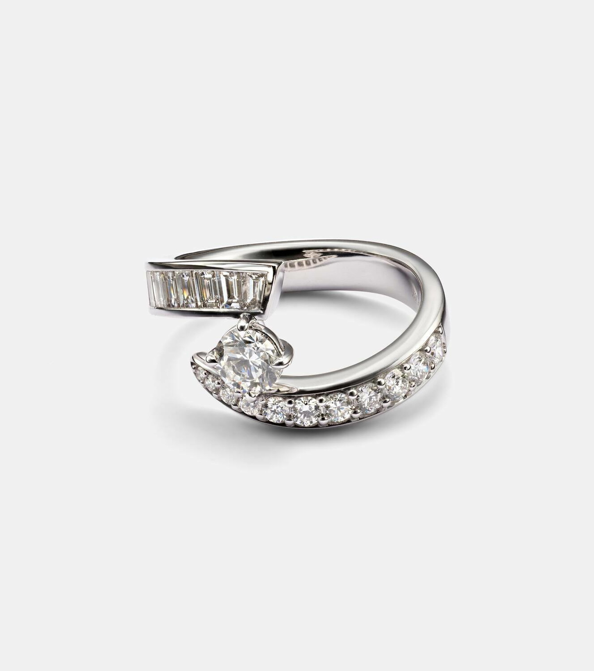 Bucherer Fine Jewellery Inner Fire 18kt white gold ring with diamonds