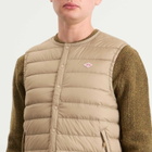 Danton Men's Inner Down Crewneck Vest in Sand Beige