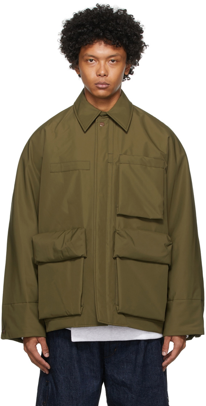 Wooyoungmi Khaki Cargo Jacket Wooyoungmi