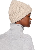 Baserange Beige Brushed Beanie