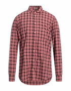 Massimo Alba Mens Shirt in Coral