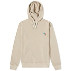 Paul Smith Men's Broad Stripe Zebra Popover Hoody in Grey