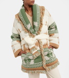 Alanui - Icon jacquard wool puffer jacket