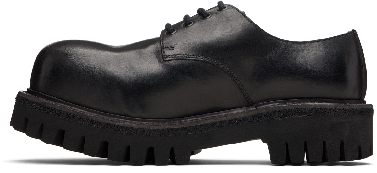 A DICIANNOVEVENTITRE Black Horse Octa Low Derbys