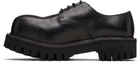 A DICIANNOVEVENTITRE Black Horse Octa Low Derbys