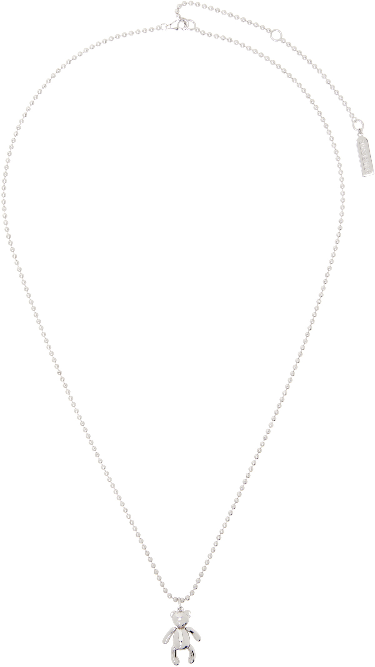 ●●NUMBERING●●Round Brilliant Small Cross Neckless #3719 Numbering Silver #3719 Round Brilliant Small Cross Necklace