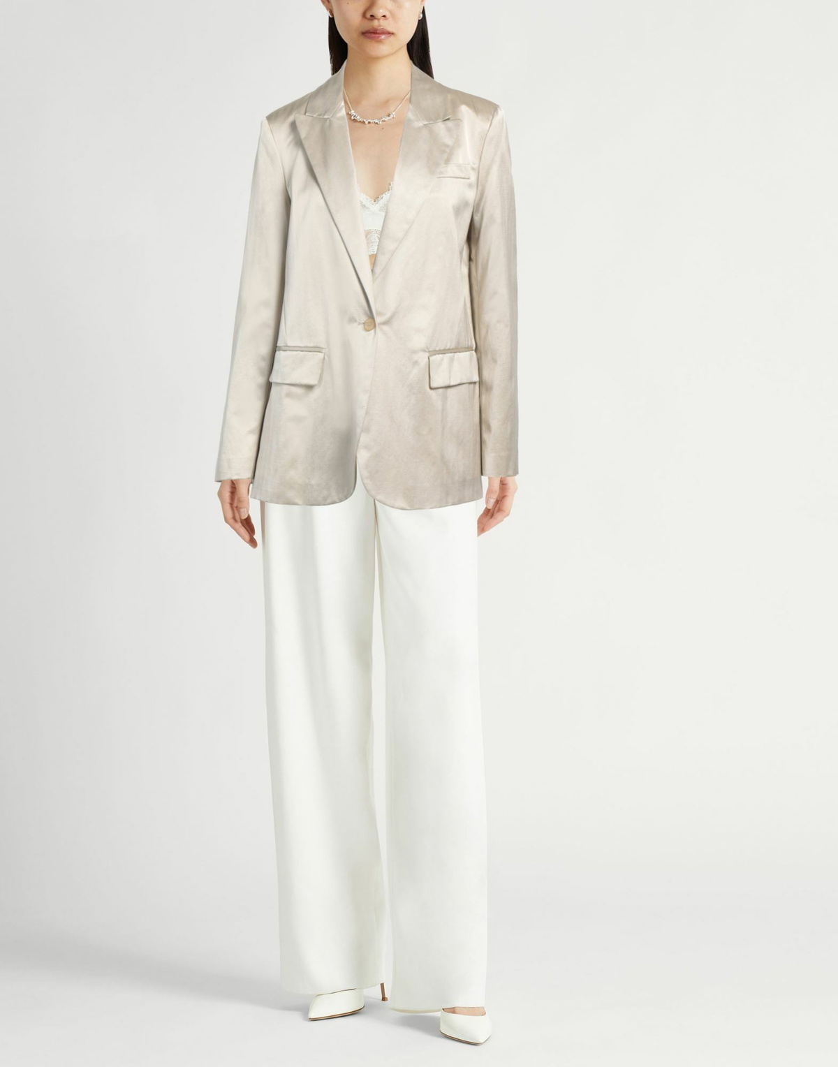 Forte_forte Womens Blazer in Beige