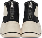 R13 Black Kurt High Top Sneakers