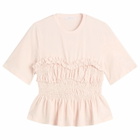 Cecilie Bahnsen Women's Vilde T-Shirt in Light Pink