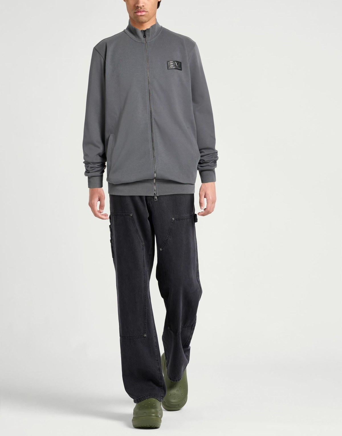 Ea7 Mens Sweatshirt in Grey
