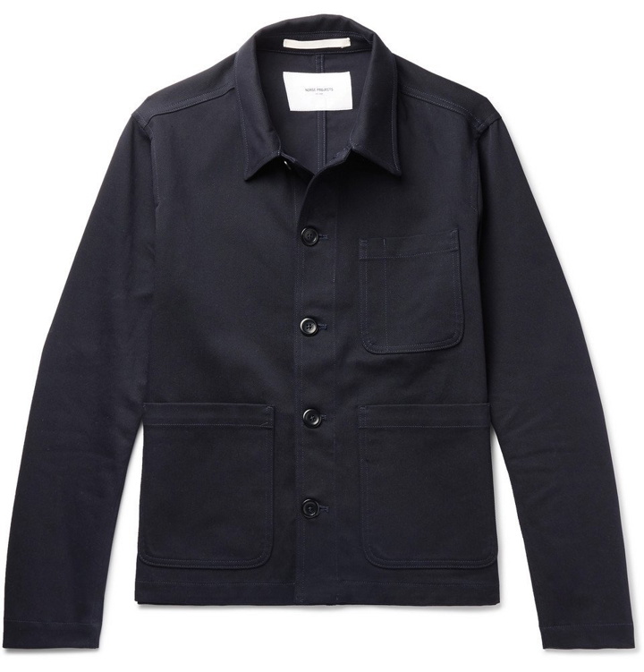 Photo: Norse Projects - Tyge Stretch-Cotton Twill Jacket - Men - Navy