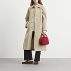 DUNST Women's Refined Mac Coat in Khaki