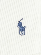 Polo Ralph Lauren - Prepster Straight-Leg Logo-Embroidered Cotton-Corduroy Drawstring Shorts - White