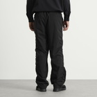 BEAMS Men's Puckering Easy Trousers in Black