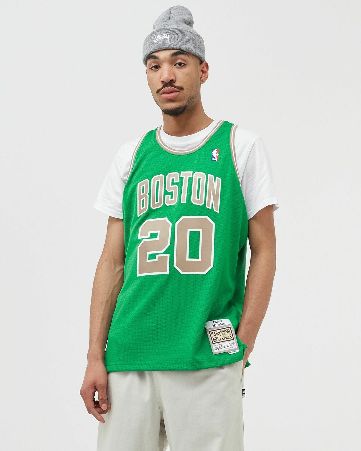 Mitchell & Ness NBA Swingman Jersey Boston Celtics 2007-08 Ray Allen #20 Green Men