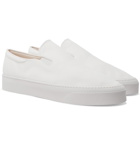 THE ROW - Dean Canvas Slip-On Sneakers - White