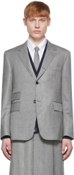 Thom Browne SSENSE Exclusive Gray Wool Blazer