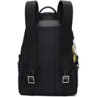 Dolce and Gabbana Black Logo Tape Backpack