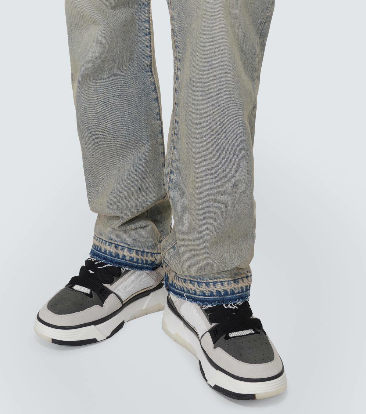Amiri Release Hem straight jeans Amiri