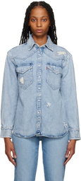 Levi's Blue Dylan Denim Shirt