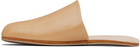 OUR LEGACY Beige Cigarr Slippers
