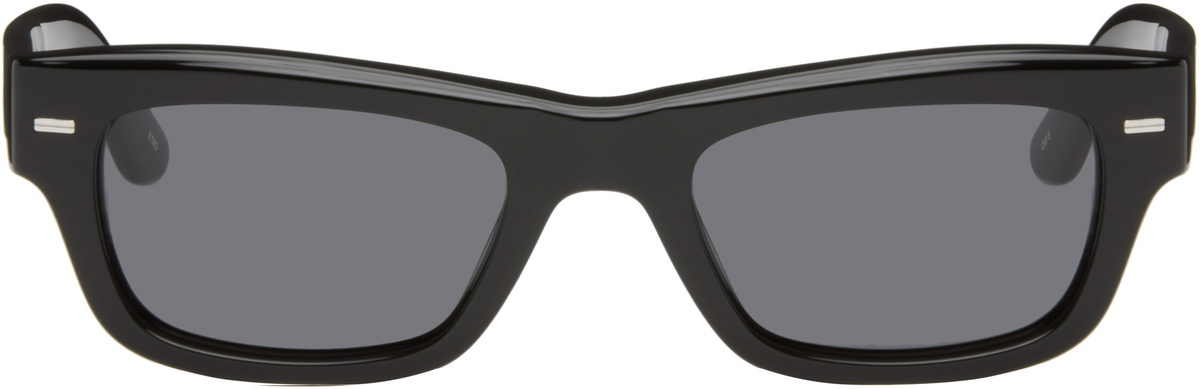 THISTLES Black 'The Jack' Sunglasses