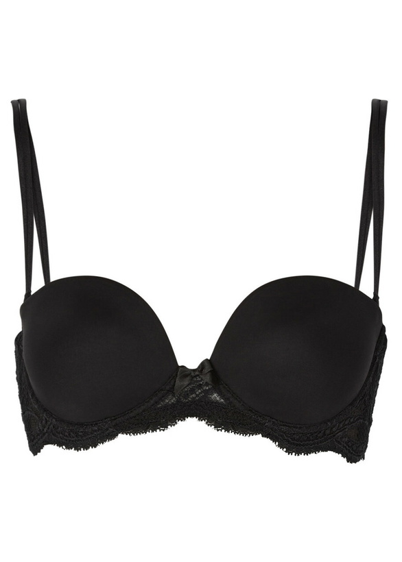Photo: Simone PÉRÈLE Eden Zen Strapless bra Black