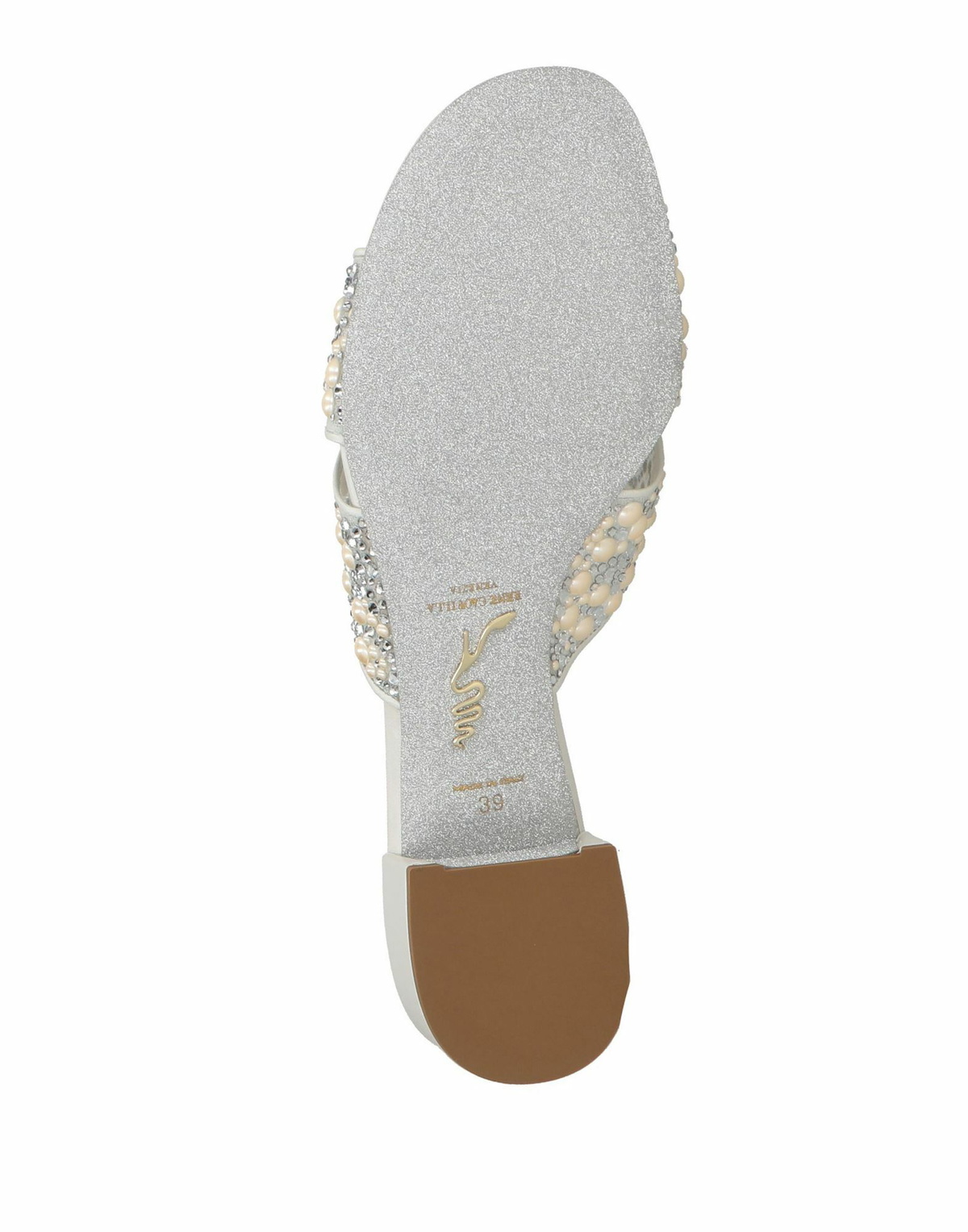 Rene' Caovilla Womens Sandals in White