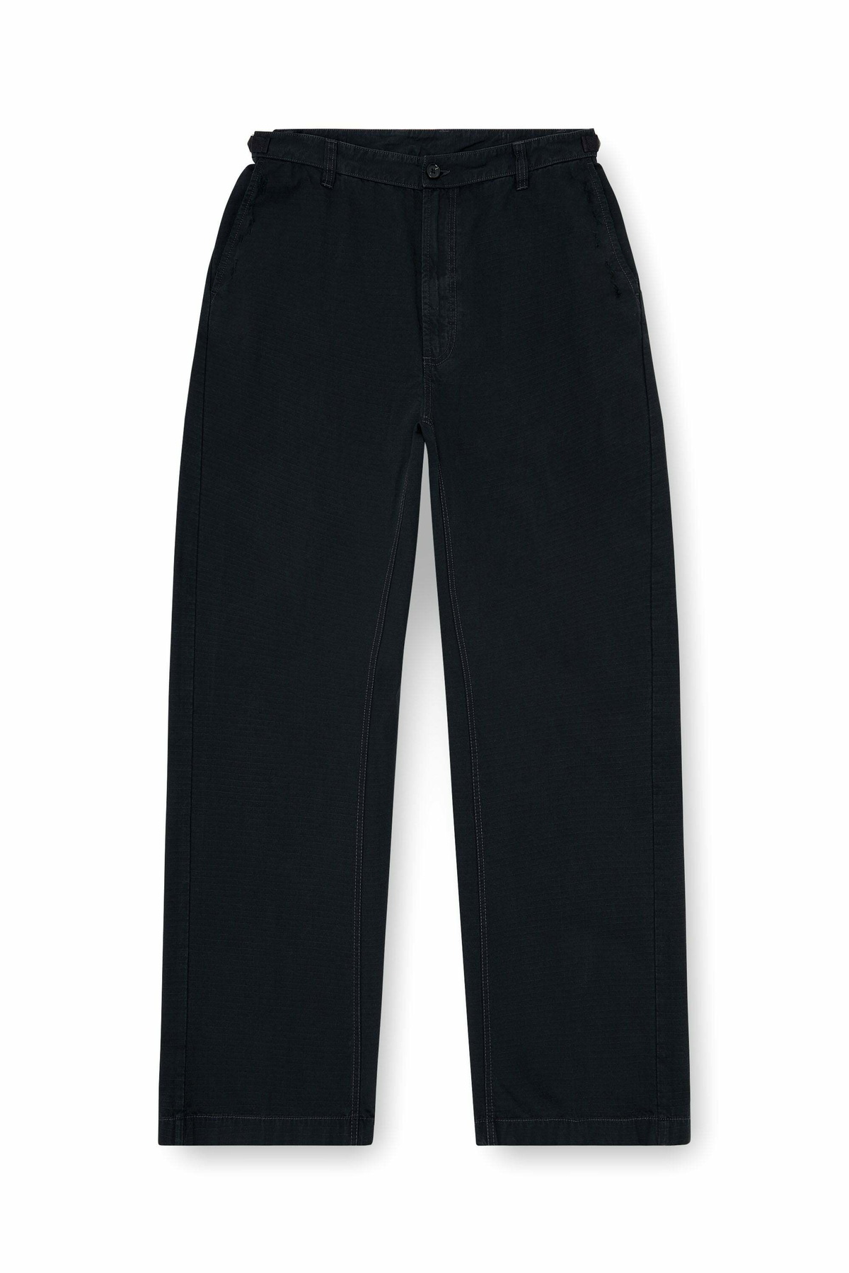 Diesel Cotton ripstop pants with side buckles - Pants - Man -