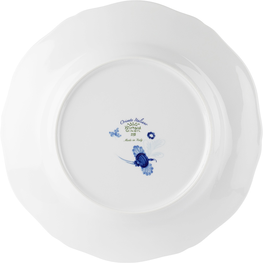 Ginori 1735 Il Viaggio di Nettuno Soup Plate in White Set of 2