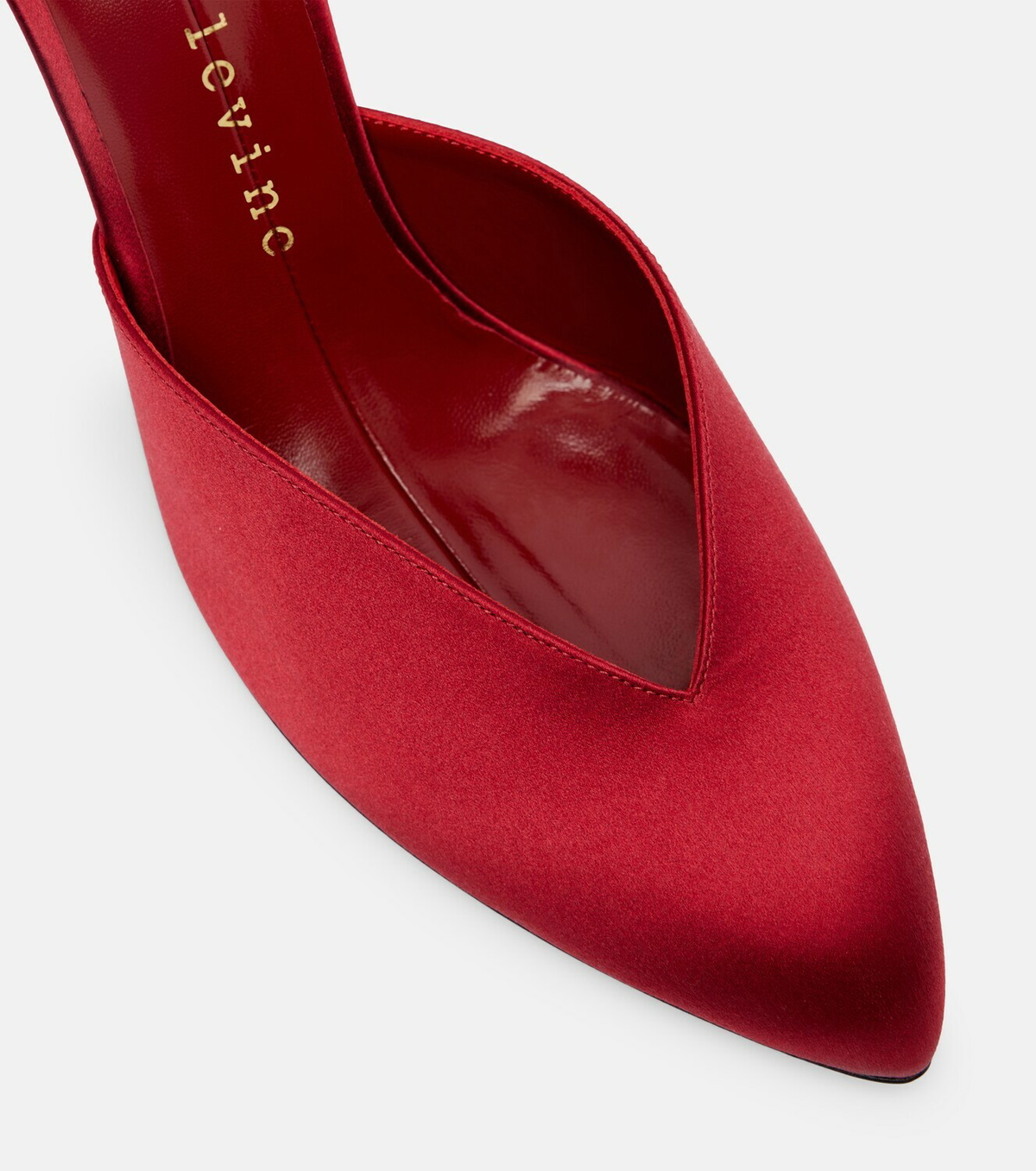 Herbert Levine Sitting Pretty satin mules