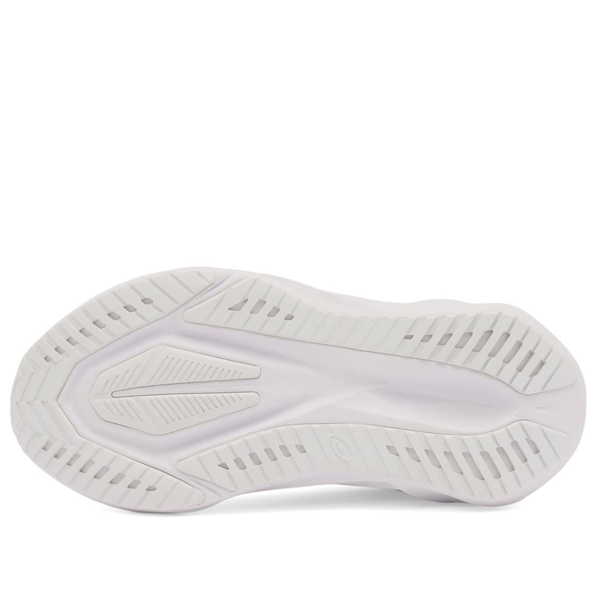 Asics Running NOVABLAST 5 in White/Piedmont Grey