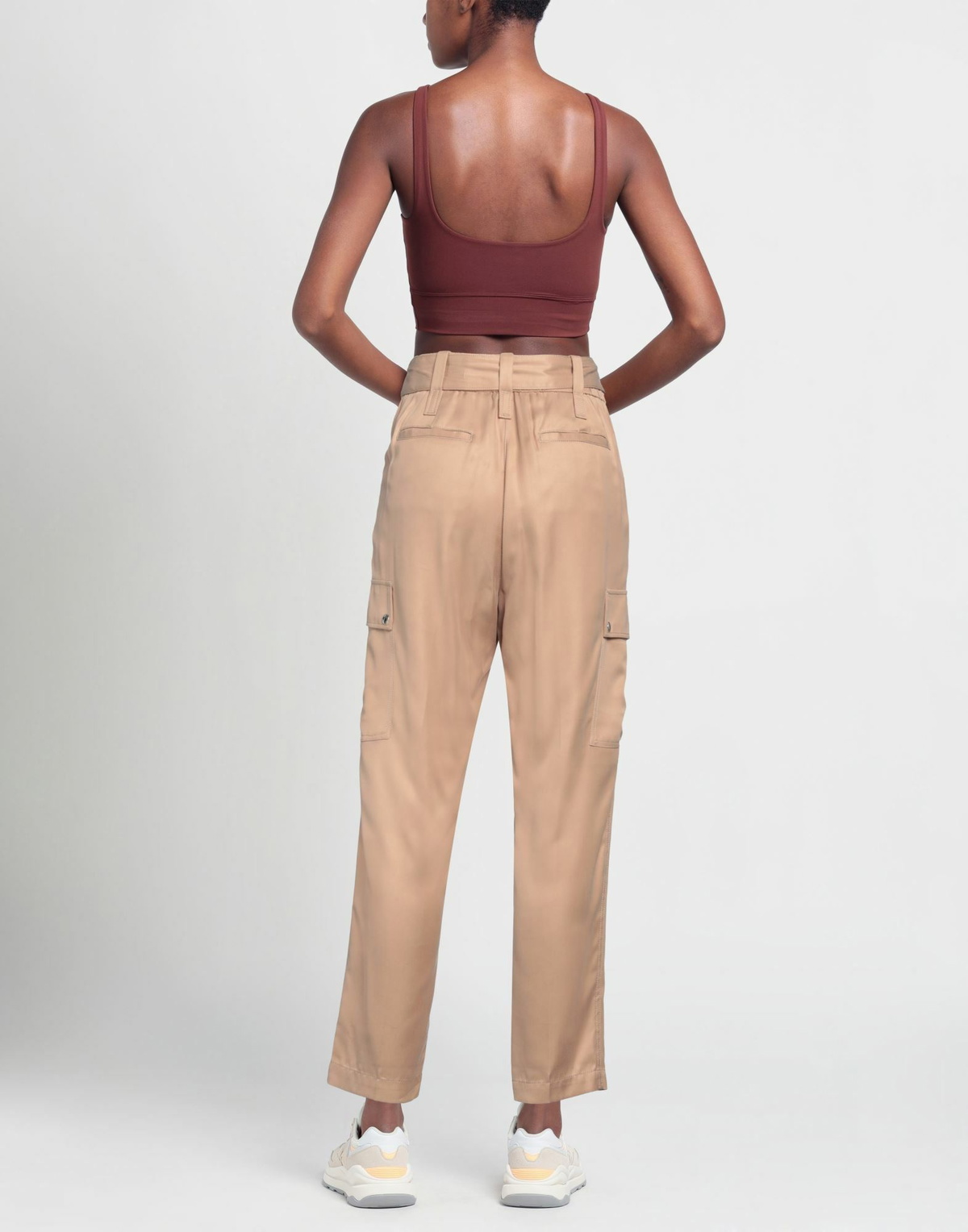 Peserico Womens Pants in Camel