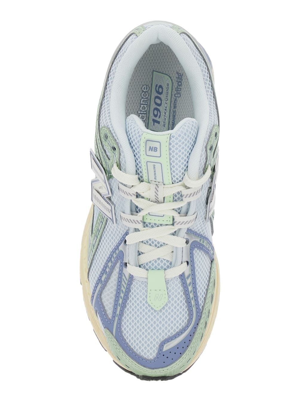 New Balance Blue Low Top Sneaker With Logo Patch On Tongue And Side And Perforated Panels In Tech Fabric Unisex