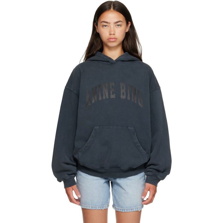 Photo: ANINE BING Black Harvey Hoodie