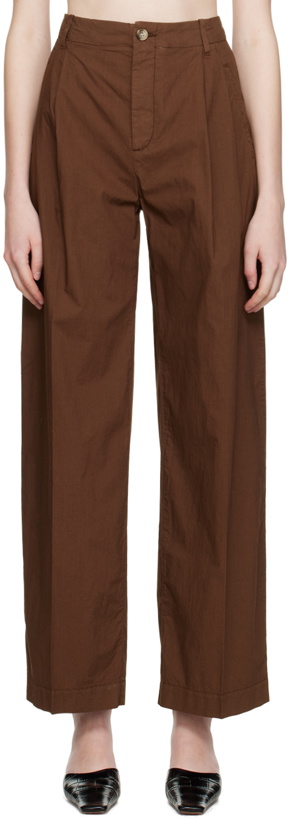Photo: HOPE Brown Lungo Trousers