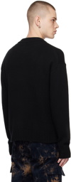 ALTU Black Pierced Sweater